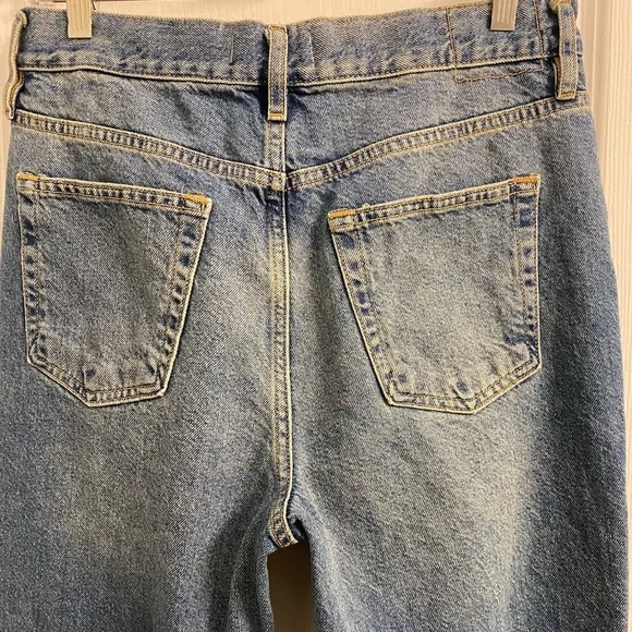 Free People We the Free Jeans Straight Leg Button Fly Size 29 - Picture 7 of 8